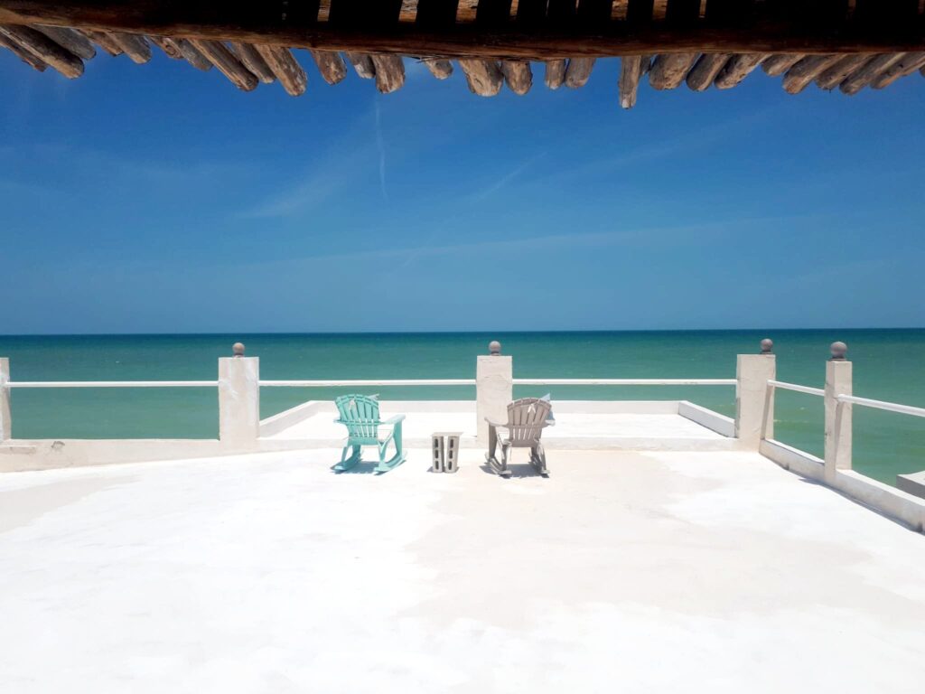 Chelem Oceanfront 3/3 Pool 625K Real Estate Services in Mexico